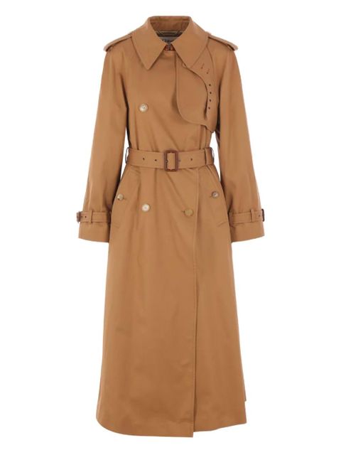 Chloé double-breasted belted trench coat - Brown - zdjęcie produktu nr 1