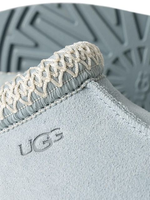 UGG kapcie zamszowe Tazz kolor turkusowy 1122553-SFOA