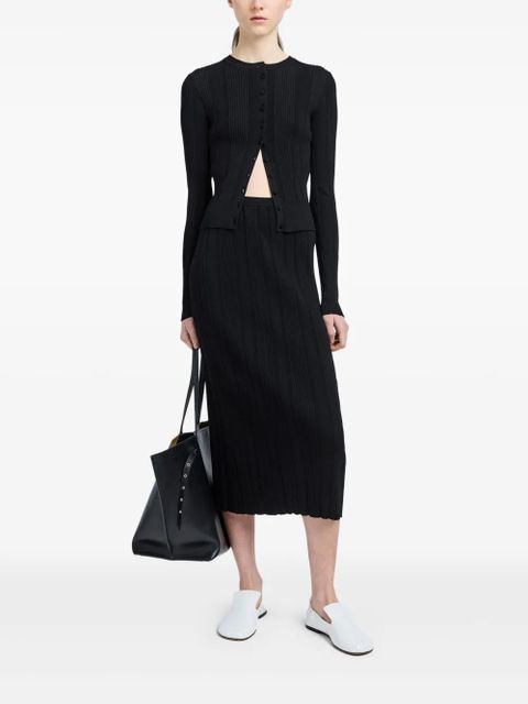 Proenza Schouler Currin cardigan - Black - zdjęcie produktu nr 2