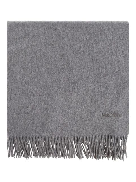 Max Mara fringed cashmere scarf - Grey - zdjęcie produktu nr 1