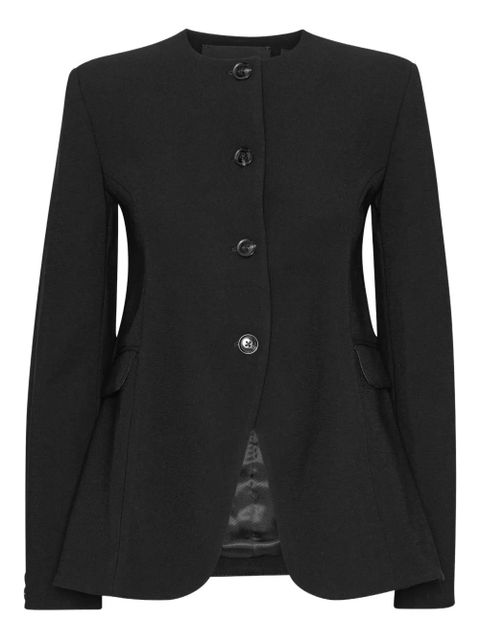 ROTATE BIRGER CHRISTENSEN flared fitted jacket - Black - zdjęcie produktu nr 1