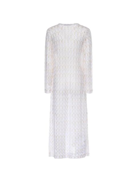 Missoni chevron-knit cardigan - White - zdjęcie produktu nr 2