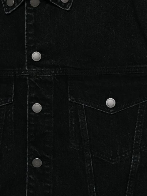 ENTIRE STUDIOS Shrunken denim jacket - Black