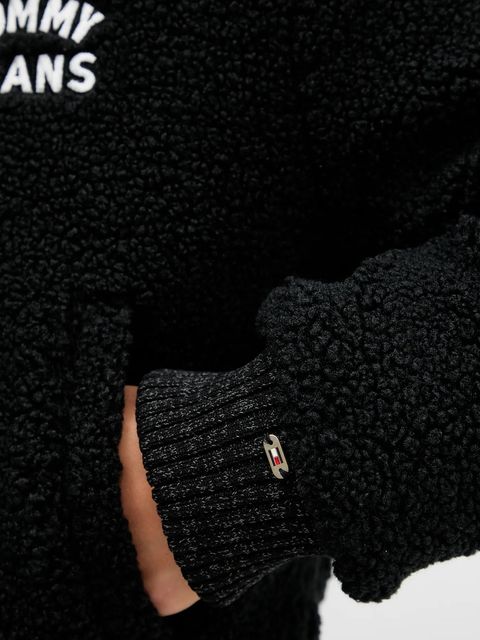 Tommy Jeans kurtka kolor czarny zimowa DW0DW21666