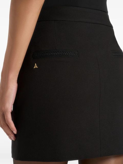Manière De Voir Josette tailored mini skirt - Black