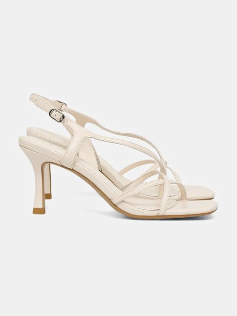 Answear.LAB sandały skórzane kolor beżowy - zdjęcie produktu nr 2