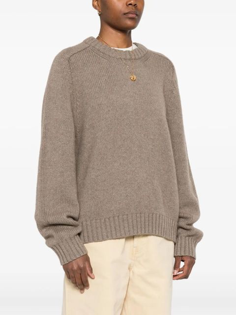 KHAITE Mae sweater - Brown