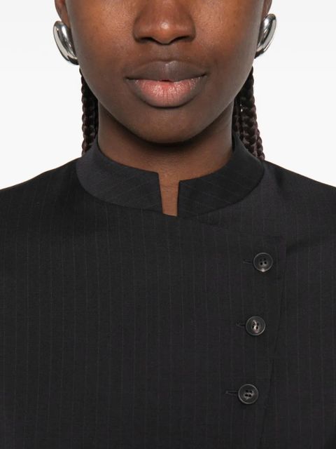 Paloma Wool Banjo pinstripe buttoned jacket - Blue