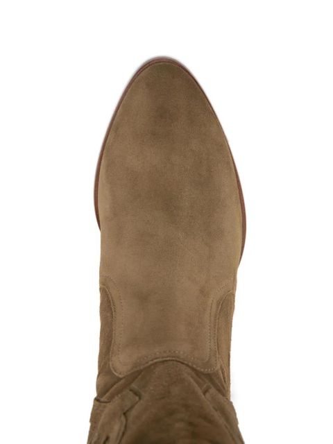 Ba&Sh 65mm Casey heeled boots - Green