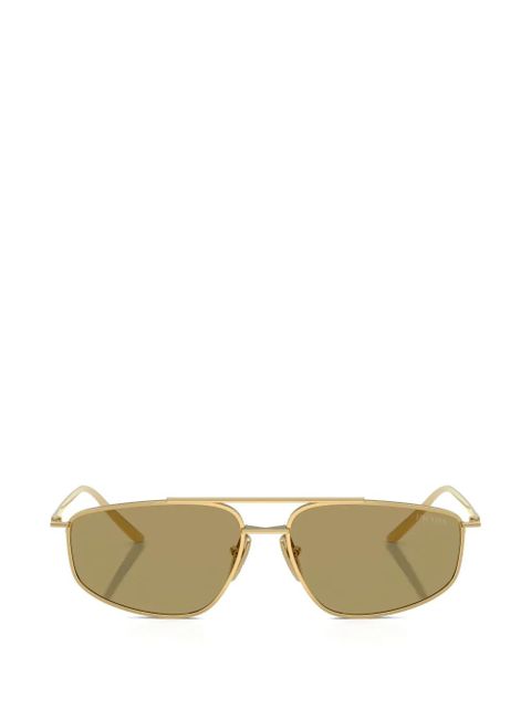 Prada Eyewear geometric sunglasses - Gold - zdjęcie produktu nr 1