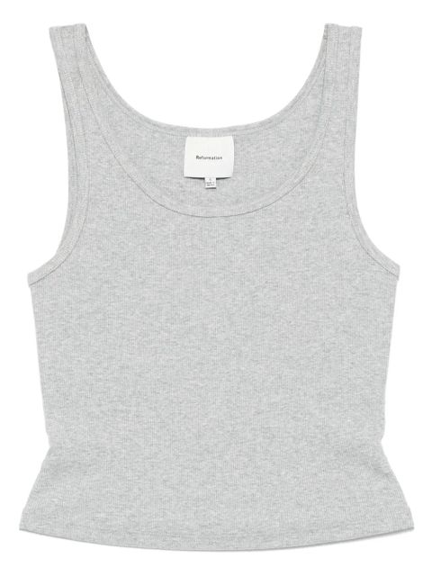 Reformation Olive tank top - Grey - zdjęcie produktu nr 1
