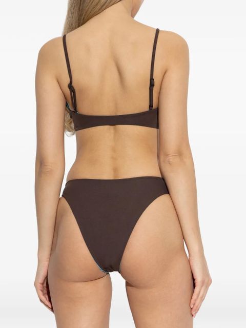 Bond-eye Crista reversible bikini bottoms - Brown