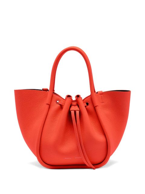 Proenza Schouler small ruched tote bag - Orange - zdjęcie produktu nr 1