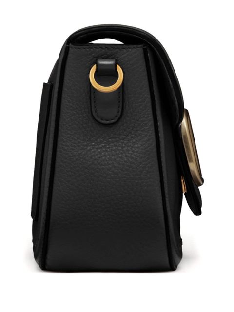 Valentino Garavani Alltime leather shoulder bag - Black