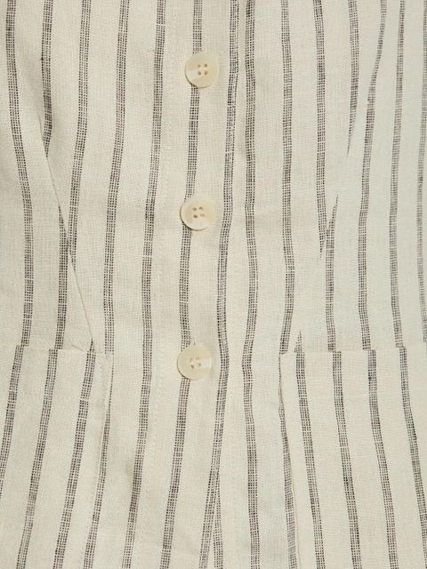 Posse pinstripe waistcoat - Neutrals - zdjęcie produktu nr 2