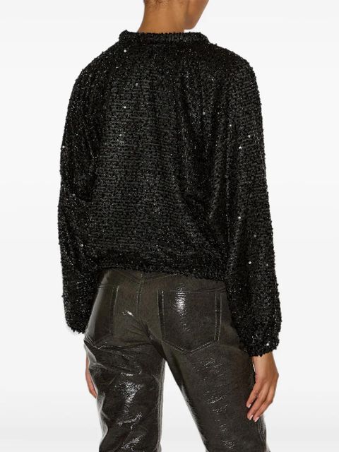 ISABEL MARANT Dabia top - Black