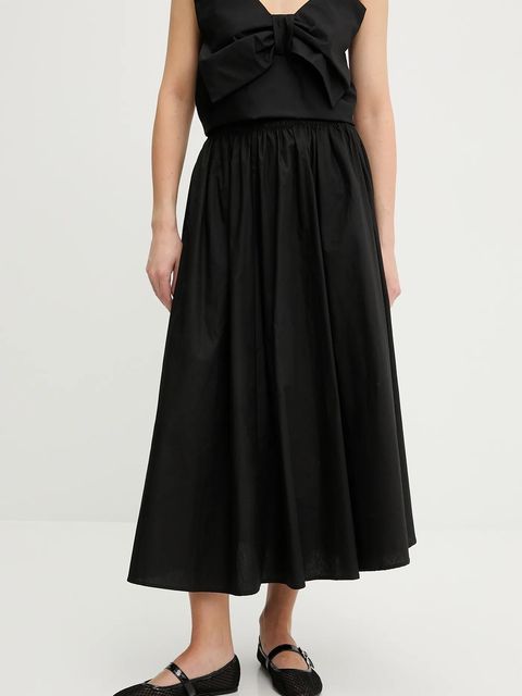 Answear.LAB komplet bawełniany damski kolor czarny