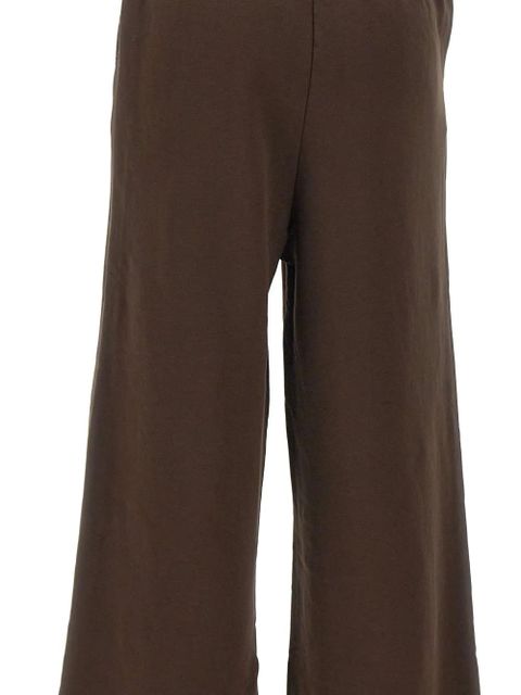 ROTATE BIRGER CHRISTENSEN elasticated logo trousers - Brown