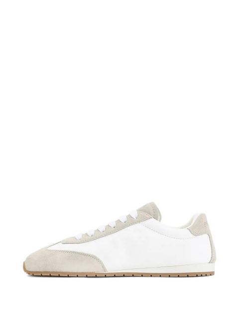 Prada lace-up leather sneakers - Neutrals