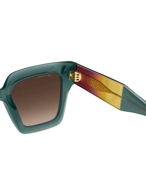 ETRO square sunglasses - Green