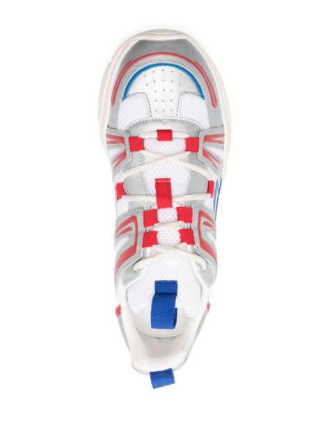 ISABEL MARANT Kindsay panelled sneakers - White