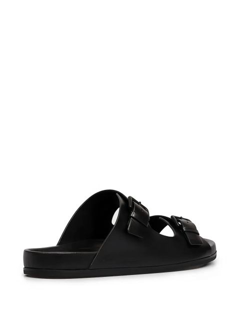 AMI Paris buckle-strap sandals - Black