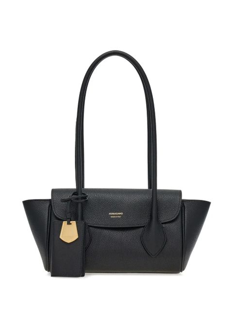 Ferragamo small East-West tote bag - Black - zdjęcie produktu nr 1