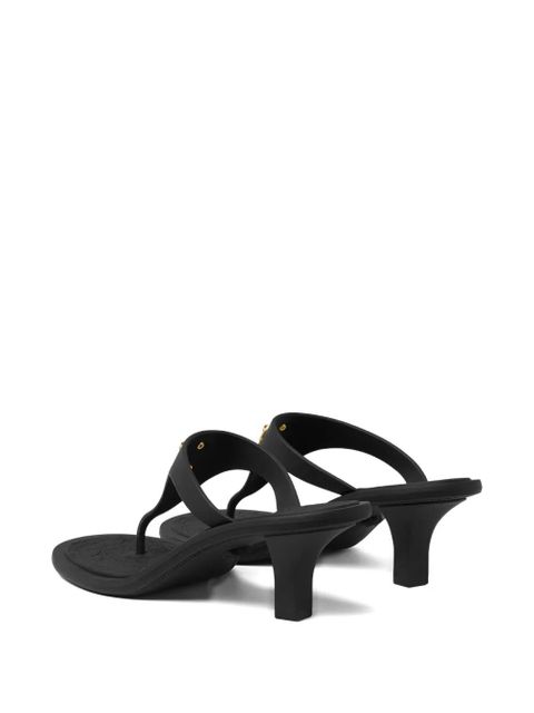 Versace 55mm Alia mules - Black