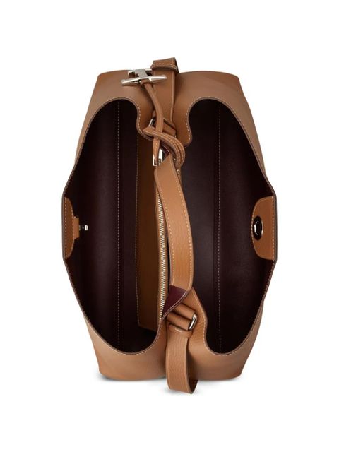 Tod's logo-detail shoulder bag - Brown
