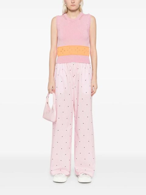 ROTATE BIRGER CHRISTENSEN high-waisted trousers - Pink - zdjęcie produktu nr 2