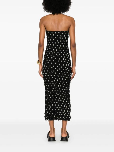 Nanushka Haylen midi dress - Black