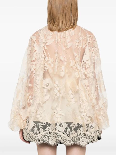 ZIMMERMANN Illustration blouse - Neutrals