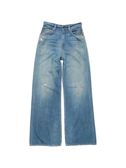 Acne Studios logo-patch jeans - Blue - zdjęcie produktu nr 1