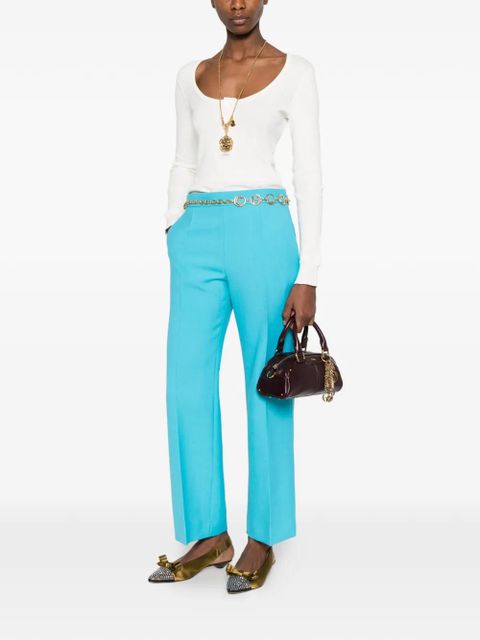Chloé straight-leg trousers - Blue - zdjęcie produktu nr 2