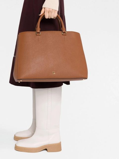 Lauren Ralph Lauren Hanna leather satchel bag - Brown - zdjęcie produktu nr 2