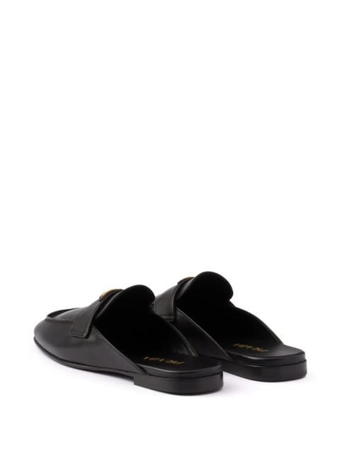 Prada leather mules - Black