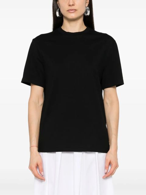 Jil Sander logo-print cotton T-shirt - Black - zdjęcie produktu nr 2