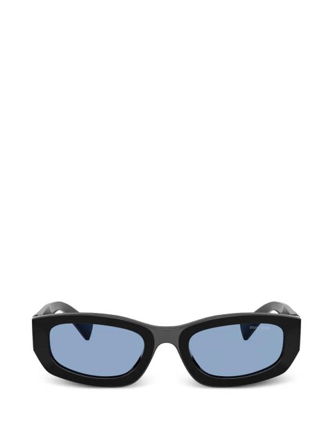 Miu Miu Eyewear logo-detail sunglasses - Black - zdjęcie produktu nr 1