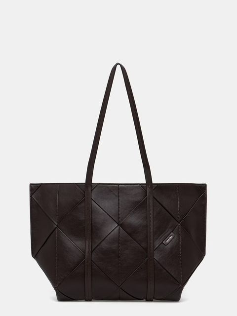 Calvin Klein torebka shopper damska z imitacji skóry - zdjęcie produktu nr 1