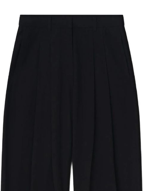 Nanushka Seka tapered-leg tailored silk trousers - Black - zdjęcie produktu nr 2