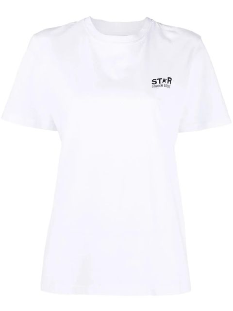 Golden Goose star-print short-sleeved T-shirt - White - zdjęcie produktu nr 1