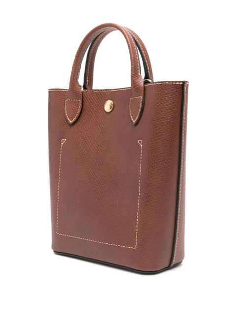 Longchamp XS Épure tote bag - Brown