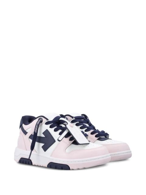 Off-White leather sneakers - Pink - zdjęcie produktu nr 2