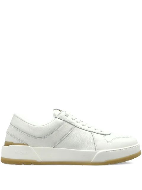 Max Mara lace-up panelled pumps - White - zdjęcie produktu nr 1