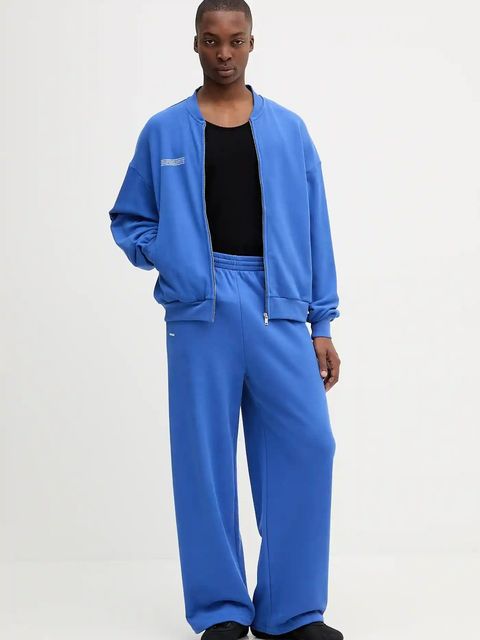 Pangaia kurtka Midweight Bomber Jacket kolor niebieski przejściowa 10002360