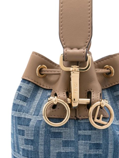 FENDI mini Mon Tresor bucket bag - Blue