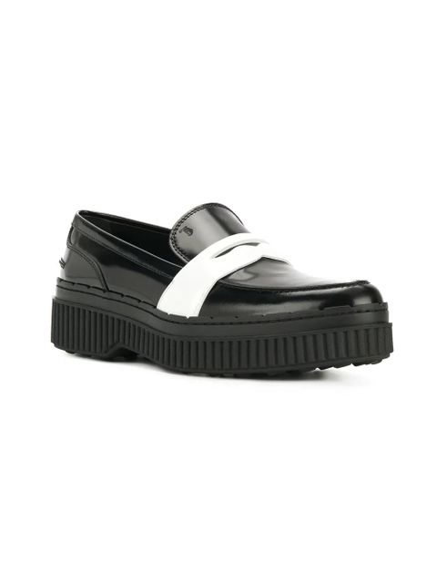 Tod's flatform loafers - Black - zdjęcie produktu nr 2