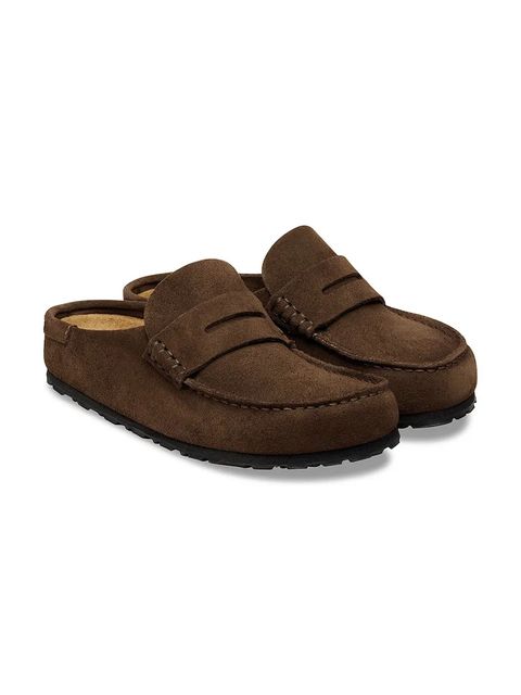 Birkenstock mokasyny zamszowe Naples