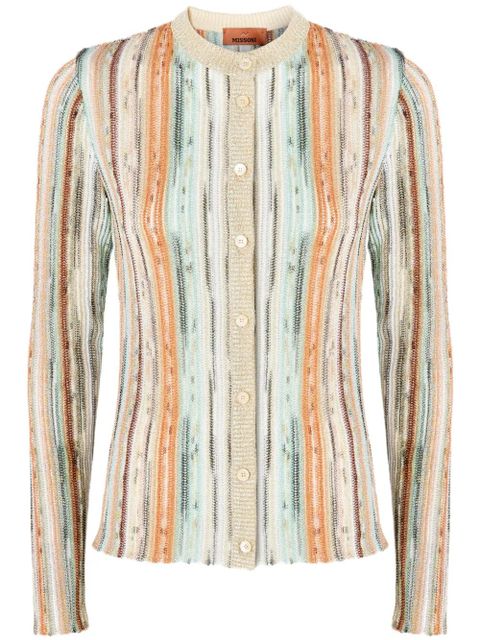 Missoni striped cardigan - Neutrals - zdjęcie produktu nr 1