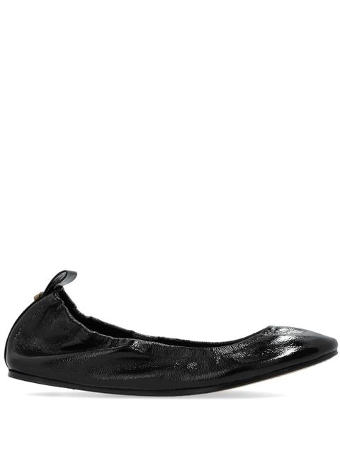ISABEL MARANT Belna leather ballerina shoes - Black - zdjęcie produktu nr 1